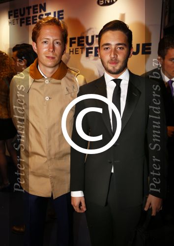 Amsterdam 14 oktober 2013
Premiere Feuten in Tuschinski. Nathan Moszkowicz met Robert de Hoog