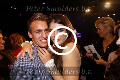 Hilversum 21 oktober 2013
Anouk Smulders presenteert de finale van Hollands next top model HNTM in studio 21 . de finalisten zijn Bo Anke Nikki en Delorian. Nikki wordt uiteindelijk HNTM.