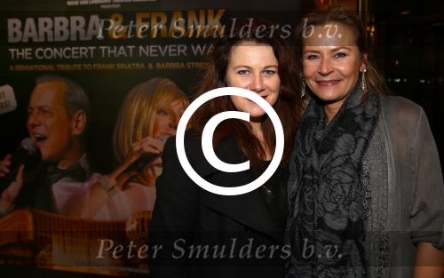Amsterdam, 1 November 2013
Premiere Barbra & Frank, The concert that never was.
Met Sharon Owens (Barbra Streisand) en Sebastian Anzaldo (Frank Sinatra)

Foto Peter Smulders BV