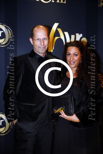 Amsterdam 18 oktober 2013
Uitreiking televizierring in carre .
Peter Romer met partner