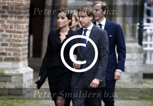 Delft 2 november 2013
Herdenkingsdienst voor prins Friso in de grote kerk in Delft.
Prins Floris en zijn vrouw