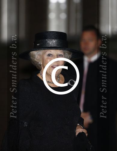 Delft 2 november 2013
Herdenkingsdienst voor prins Friso in de grote kerk in Delft.
Prinses Beatrix