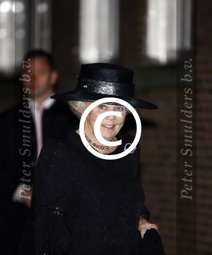 Delft 2 november 2013
Herdenkingsdienst voor prins Friso in de grote kerk in Delft.
Prinses Beatrix