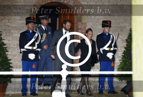 Delft 2 november 2013
Herdenkingsdienst voor prins Friso in de grote kerk in Delft.
Prinses Margarita