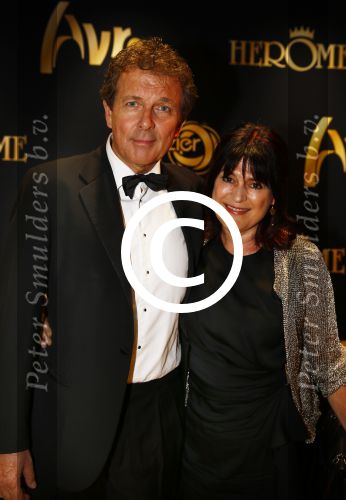 Amsterdam 18 oktober 2013
Uitreiking televizierring in carre .
Robert ten Brink met zijn vrouw
