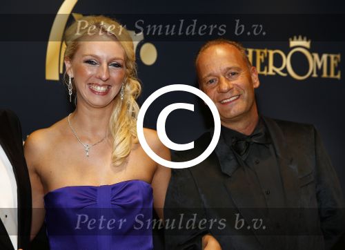 Amsterdam 18 oktober 2013
Uitreiking televizierring in carre .
Ron Boszhard en partner Rosalie de Jong