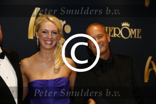 Amsterdam 18 oktober 2013
Uitreiking televizierring in carre .
Ron Boszhard en partner Rosalie de Jong