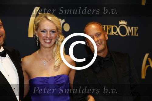 Amsterdam 18 oktober 2013
Uitreiking televizierring in carre .
Ron Boszhard en partner Rosalie de Jong