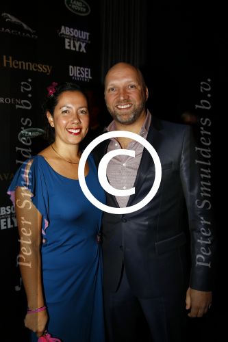 Amsterdam 1 november 2013
Uitreiking van de jfk s greatest man award in de harbour club.
Ruben v d Meer met vrouw