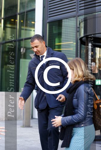 Amsterdam 17 oktober 2013
Ruud Gullit en Estelle Cruijff verlaten de rechtbank ivm hun scheiding