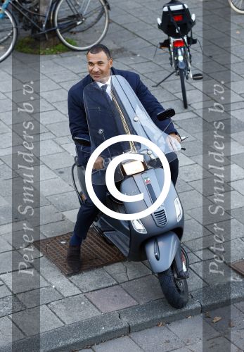 Amsterdam 17 oktober 2013
Ruud Gullit en Estelle Cruijff verlaten de rechtbank ivm hun scheiding