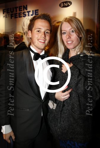 Amsterdam 14 oktober 2013
Premiere Feuten in Tuschinski. Sebastien Wulff met vreidnin