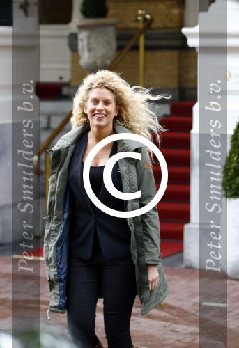 Amsterdam 23 oktober 2013
Susanne Dijksterhuis tijdens opnames luxery tv bij het amstel hotel