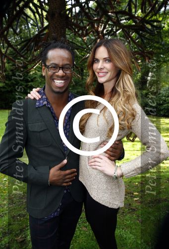 Amsterdam 17 oktober 2013
Presentatie van het sbs6 programma de welkom bij de Kamara\'s. Sylvia Geersen met Rogier Komproe