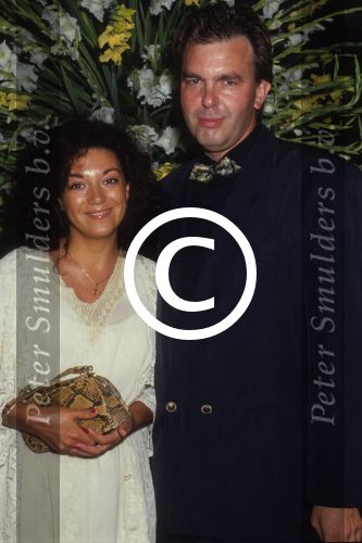 Sylvia Millecam met collega Hans Bohm