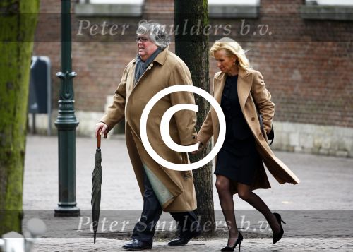 Delft 2 november 2013
Herdenkingsdienst voor prins Friso in de grote kerk in Delft.
Ton Elias en zijn vrouw