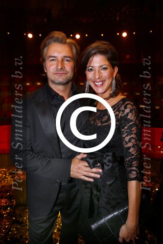 Amsterdam 18 oktober 2013
Uitreiking televizierring in carre .
Victor Reinier met vriendin