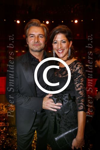 Amsterdam 18 oktober 2013
Uitreiking televizierring in carre .
Victor Reinier met vriendin