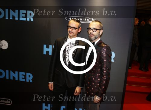 Amsterdam 4 november 2013
Premiere het diner in Tuschinski met de acteurs Daan Schuurmans Kim v Kooten Jacob Derwig en Thekla Reuten. Viktor en Rolf en Thekla Reuten