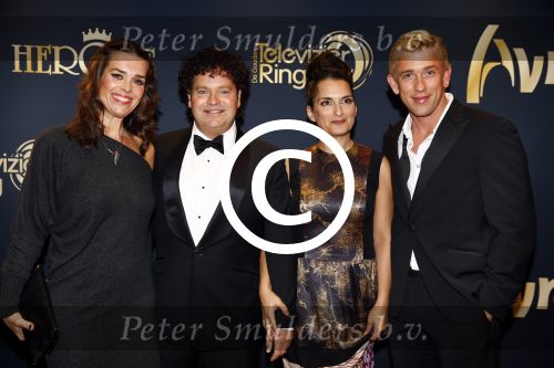 Amsterdam 18 oktober 2013
Uitreiking televizierring in carre .
Waldemar Torenstra met partner, Carly Wijs en Waldemar Torenstra