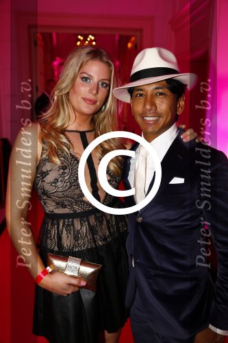 Amsterdam 11 november 2013
Uitreiking van de beau monde awards in het amstel hotel. Wibi Soerjadi met vriendin