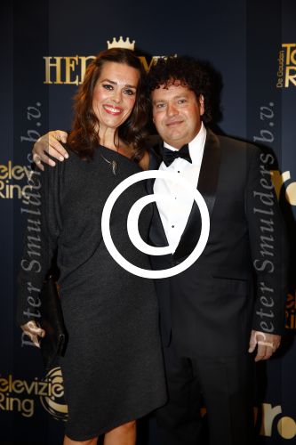 Amsterdam 18 oktober 2013
Uitreiking televizierring in carre .
Wilco Zeelenberg met partner