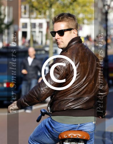 Amsterdam27 oktober 2014
Alex Klaassen op de fiets