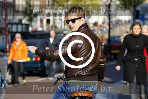 Amsterdam27 oktober 2014
Alex Klaassen op de fiets