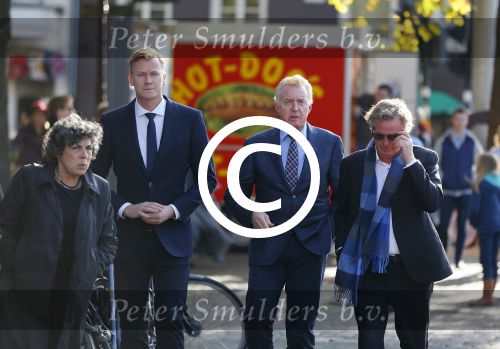 Amsterdam27 oktober 2014
Herdenkingsdienst Seth Gaaikema in de westertoren in Amsterdam. Andre v Duin en Martin