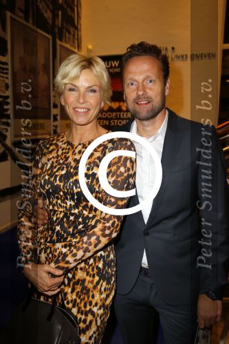 Utrecht 4 november 2014
Premiere Annie MG Schmidt op soestdijk in de schouwburg van Utrecht. Anita Witzier met man