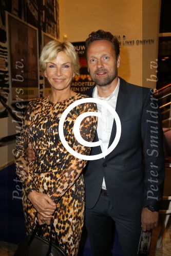 Utrecht 4 november 2014
Premiere Annie MG Schmidt op soestdijk in de schouwburg van Utrecht. Anita Witzier met man