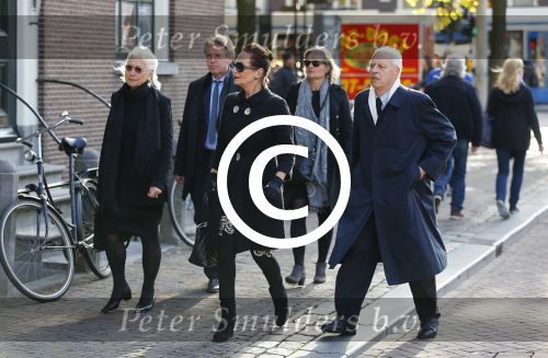 Amsterdam27 oktober 2014
Herdenkingsdienst Seth Gaaikema in de westertoren in Amsterdam.
Ans Markus met Wybe Tuinman