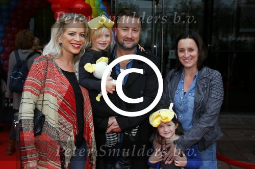 Utrecht 25 oktober 2014
Premiere Woezel en Pip in het beatrixtheater. Dennis Weening met vrouw en dochter