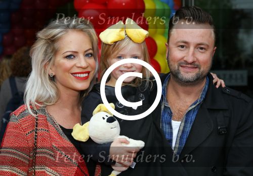 Utrecht 25 oktober 2014
Premiere Woezel en Pip in het beatrixtheater. Dennis Weening met vrouw en dochter