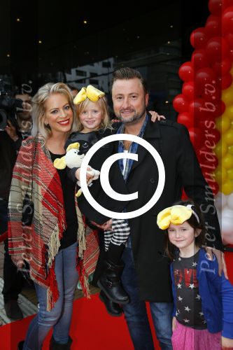 Utrecht 25 oktober 2014
Premiere Woezel en Pip in het beatrixtheater. Dennis Weening met vrouw en dochter