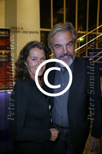 Utrecht 4 november 2014
Premiere Annie MG Schmidt op soestdijk in de schouwburg van Utrecht.
Derek de Lint met vrouw