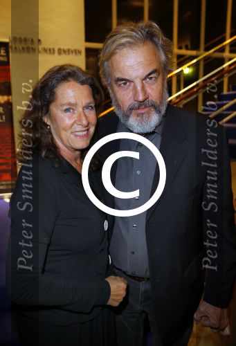 Utrecht 4 november 2014
Premiere Annie MG Schmidt op soestdijk in de schouwburg van Utrecht.
Derek de Lint met vrouw