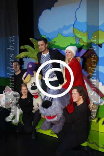 Utrecht 25 oktober 2014
Premiere Woezel en Pip in het beatrixtheater. Dinand Woesthoff met cast waaronder Bettina Holwerda