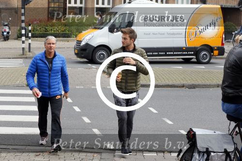 Amsterdam 5 november 2014
Dave en Dries Roelvink gaan rennen in het vondelpark voor hun soap die binnenkort op sbs6 uitgezonden wordt.