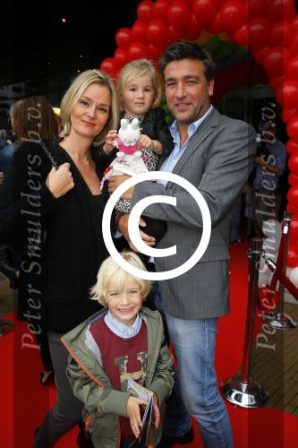 Utrecht 25 oktober 2014
Premiere Woezel en Pip in het beatrixtheater. Eric Vlieg met gezin