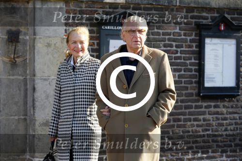 Amsterdam27 oktober 2014
Herdenkingsdienst Seth Gaaikema in de westertoren in Amsterdam. Henk v d Meijden met zijn vrouw Monica v d Meijden