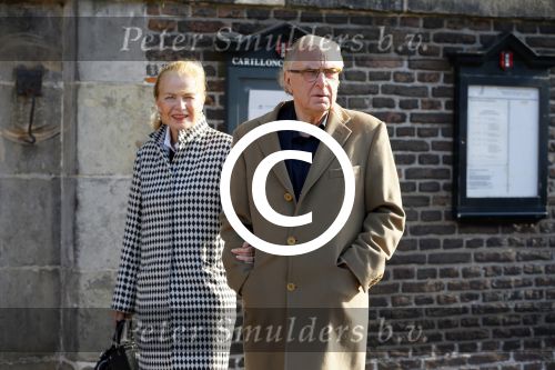 Amsterdam27 oktober 2014
Herdenkingsdienst Seth Gaaikema in de westertoren in Amsterdam. Henk v d Meijden met zijn vrouw Monica v d Meijden