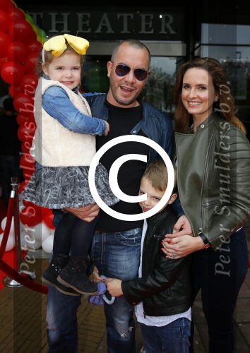 Utrecht 25 oktober 2014
Premiere Woezel en Pip in het beatrixtheater. Jeroen v Koningsbrugge met vrouw en kinderen