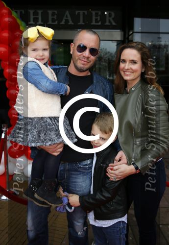 Utrecht 25 oktober 2014
Premiere Woezel en Pip in het beatrixtheater. Jeroen v Koningsbrugge met vrouw en kinderen