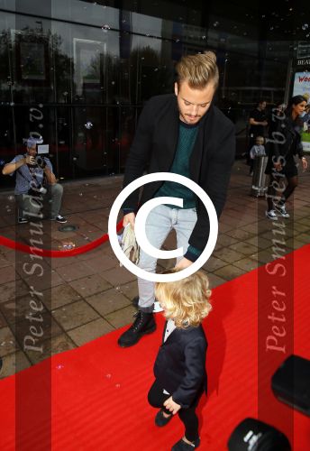 Utrecht 25 oktober 2014
Premiere Woezel en Pip in het beatrixtheater. Jim Bakkum met zoon