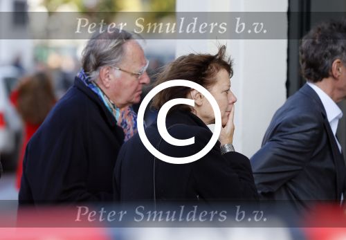 Amsterdam27 oktober 2014
Herdenkingsdienst Seth Gaaikema in de westertoren in Amsterdam.
Huub Oosterhuis met partner