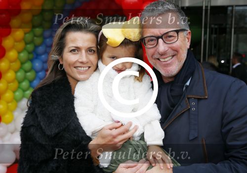 Utrecht 25 oktober 2014
Premiere Woezel en Pip in het beatrixtheater. 
Rob jansen met vrouw en dochter