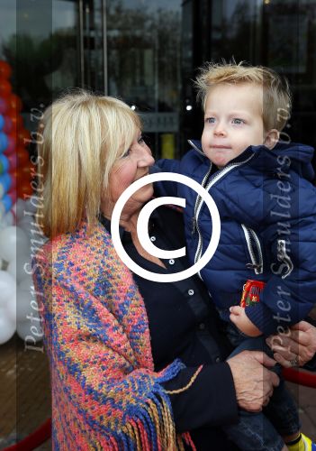 Utrecht 25 oktober 2014
Premiere Woezel en Pip in het beatrixtheater. Willeke Alberti met kleinzoon