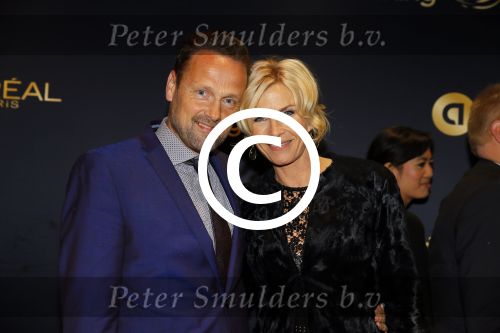 Amsterdam 15 oktober 2015
Uitreiking van de 50e televizierring in carre. Anita Witzier en partner Michel Nillesen
