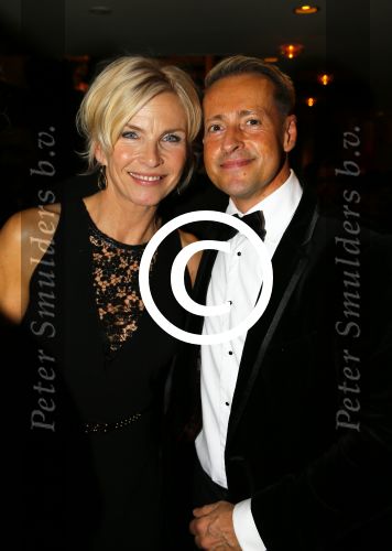 Amsterdam 15 oktober 2015
Uitreiking van de 50e televizierring in carre. Anita Witzier met Rudolph Strickwold